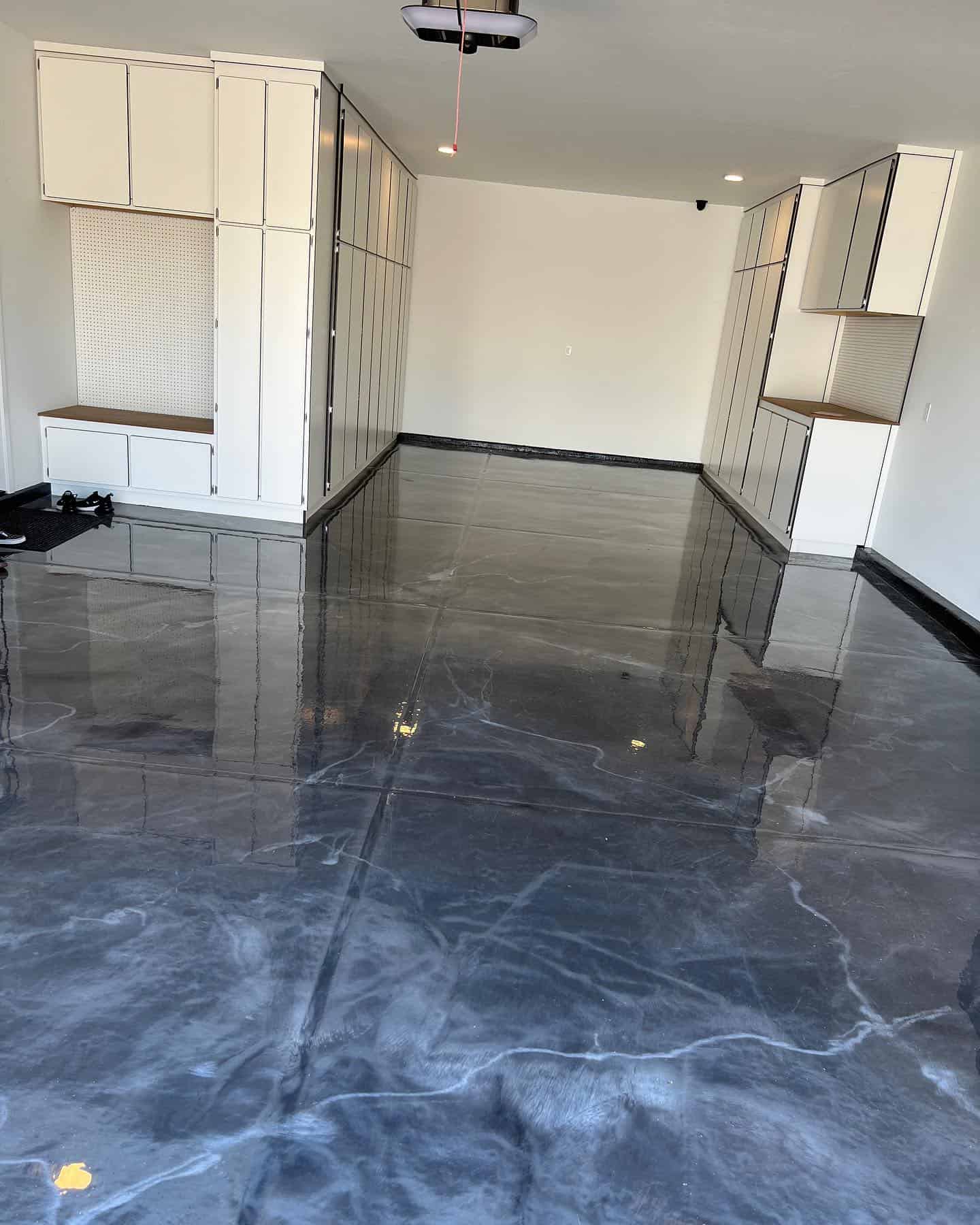 Metallic Epoxy Installation image